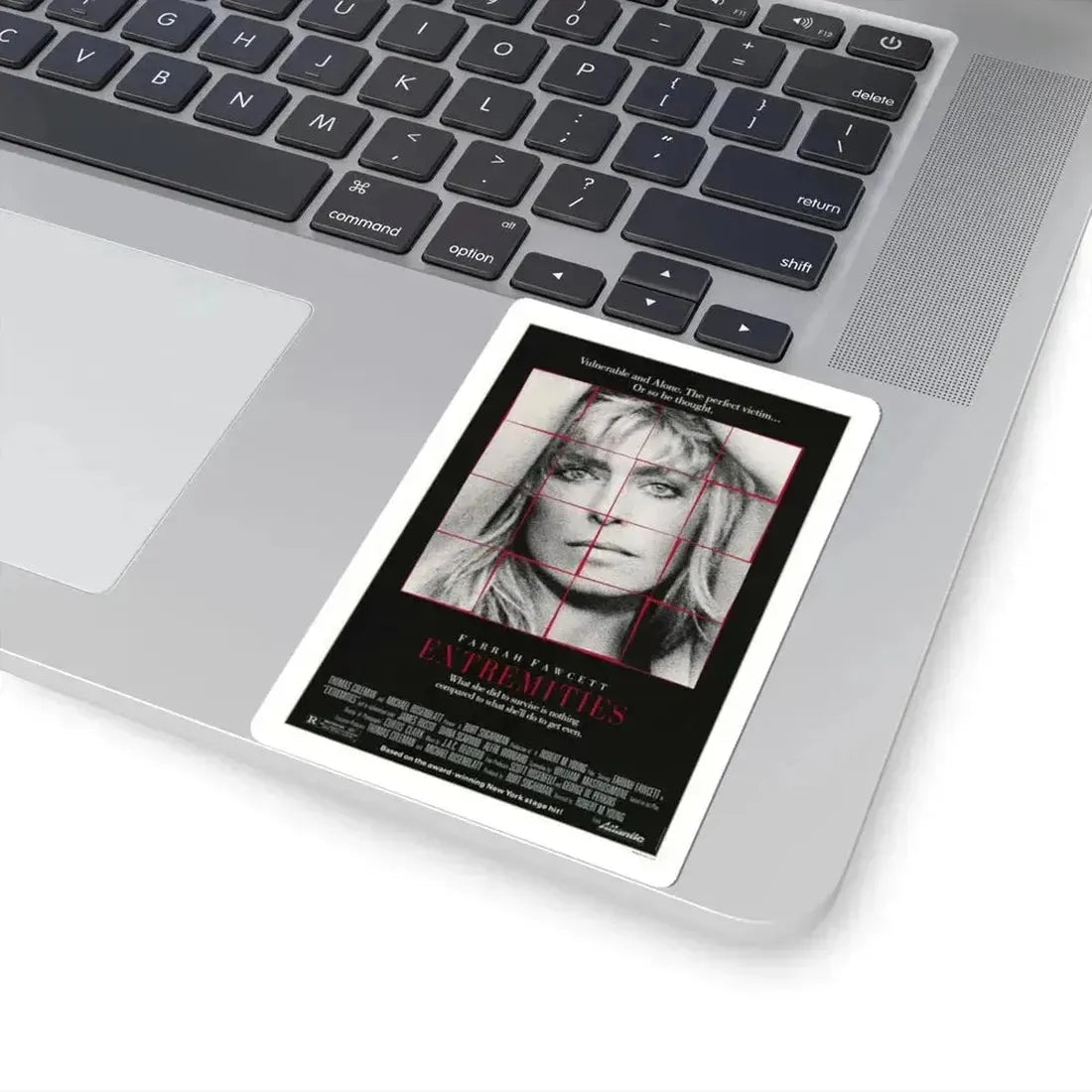 EXTREMITIES 1966 Movie Poster - STICKER Vinyl Kiss-Cut Decal - The Sticker Space