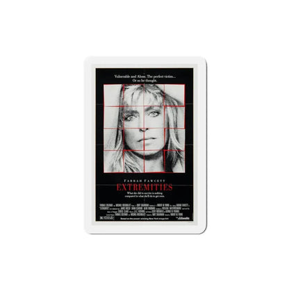 Extremities 1986 Movie Poster Refrigerator Magnet 3 Inch - The Sticker Space