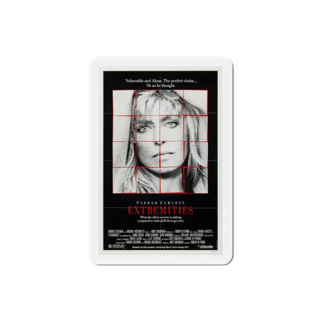Extremities 1986 Movie Poster Refrigerator Magnet - The Sticker Space