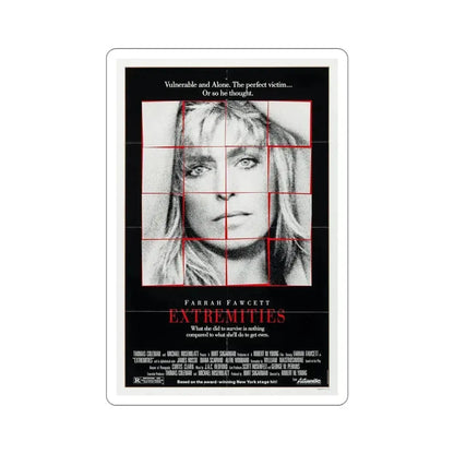 Extremities 1986 Movie Poster STICKER Vinyl Die-Cut Decal 6 Inch - The Sticker Space