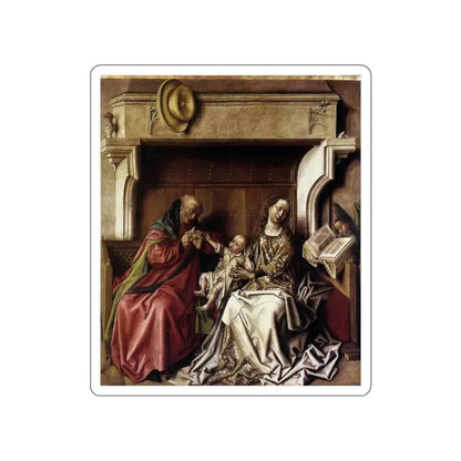 EYCK, Barthelemy d' - Holy Family (Artwork) STICKER Vinyl Die-Cut Decal White Die-Cut 4 Inch - The Sticker Space