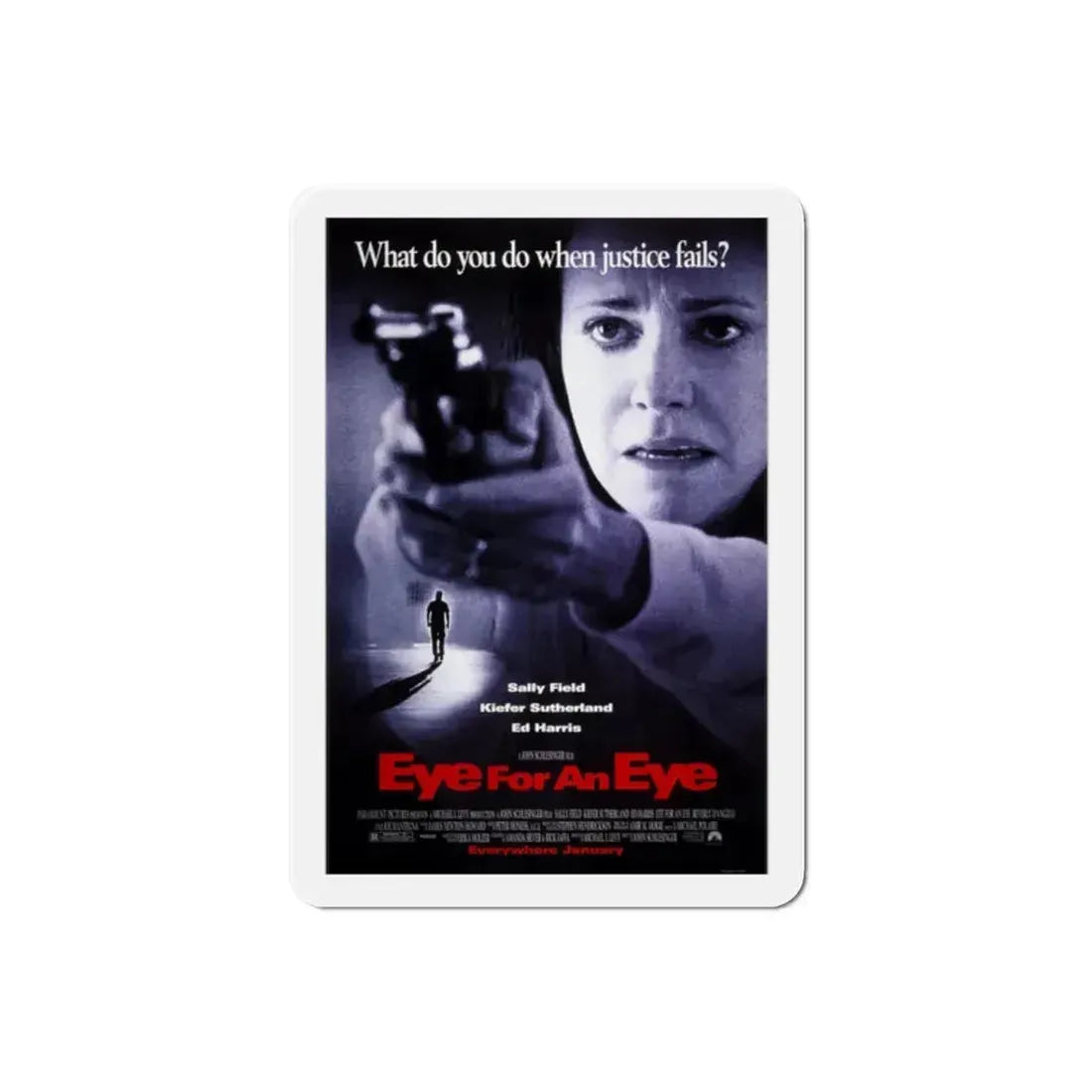 Eye For An Eye 1996 Movie Poster Refrigerator Magnet 2 Inch - The Sticker Space