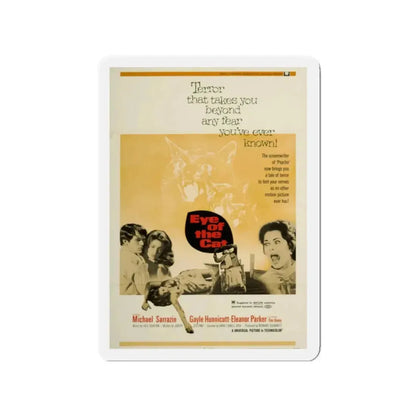 EYE OF THE CAT 1969 Movie Poster - Refrigerator Magnet 2 Inch - The Sticker Space