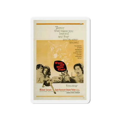 EYE OF THE CAT 1969 Movie Poster - Refrigerator Magnet 4 Inch - The Sticker Space