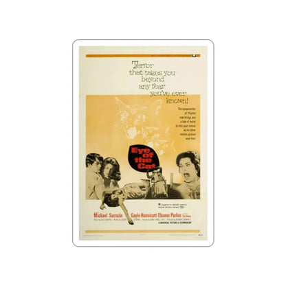 EYE OF THE CAT 1969 Movie Poster STICKER Vinyl Die-Cut Decal 2 Inch - The Sticker Space