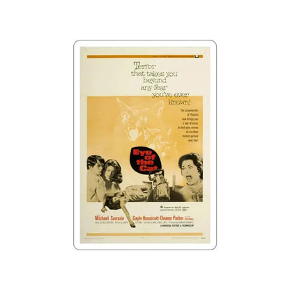 EYE OF THE CAT 1969 Movie Poster STICKER Vinyl Die-Cut Decal 5 Inch - The Sticker Space