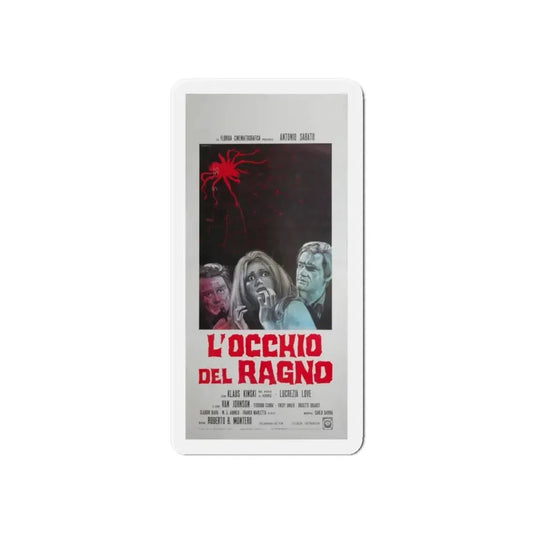 EYE OF THE SPIDER 1971 Movie Poster - Refrigerator Magnet 6 Inch - The Sticker Space