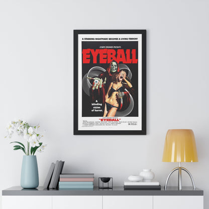 EYEBALL 1975 - Framed Movie Poster-The Sticker Space