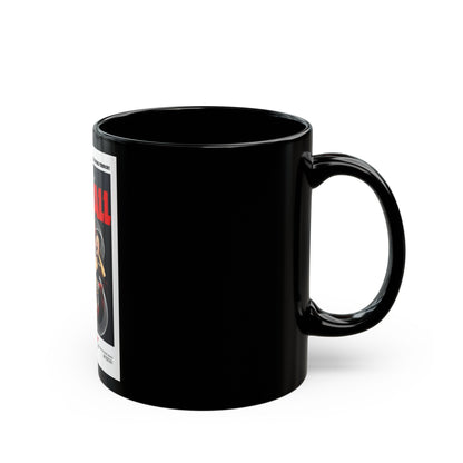 EYEBALL 1975 Movie Poster - Black Coffee Mug-The Sticker Space