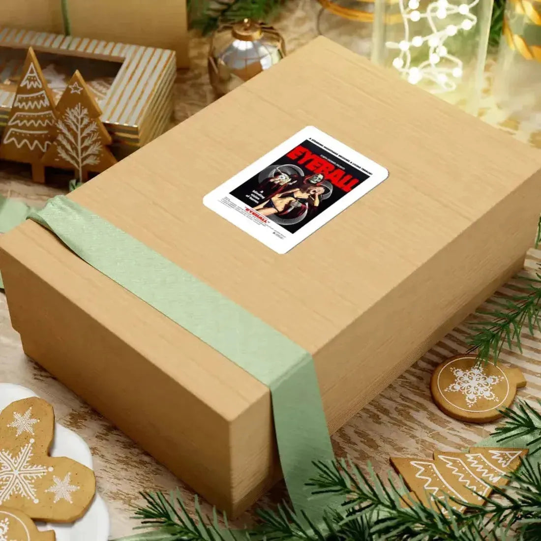 EYEBALL 1975 Movie Poster - STICKER Vinyl Kiss-Cut Decal - The Sticker Space