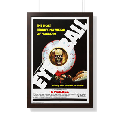 EYEBALL (2) 1975 - Framed Movie Poster-20" x 30"-The Sticker Space