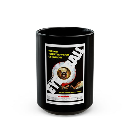 EYEBALL (2) 1975 Movie Poster - Black Coffee Mug-15oz-The Sticker Space