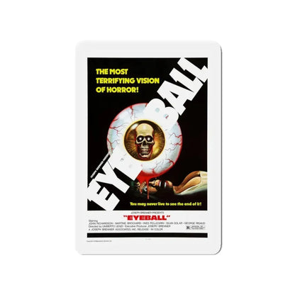 EYEBALL (2) 1975 Movie Poster - Refrigerator Magnet 4 Inch - The Sticker Space