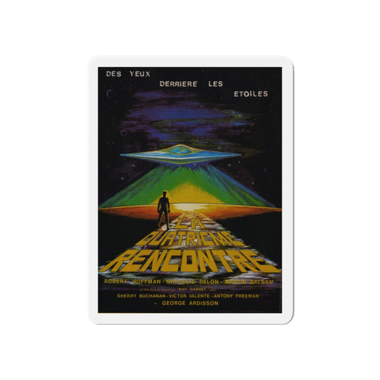 EYES BEHIND THE STARS 1976 Movie Poster - Die-Cut Magnet-6 × 6"-The Sticker Space