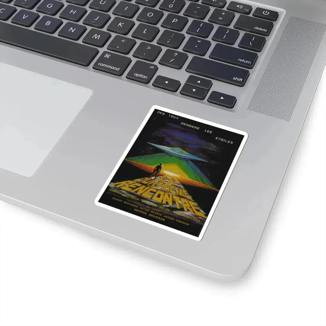 EYES BEHIND THE STARS 1976 Movie Poster - STICKER Vinyl Kiss-Cut Decal - The Sticker Space