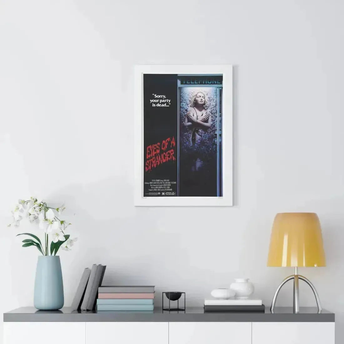 EYES OF A STRANGER 1981 - Framed Movie Poster - The Sticker Space