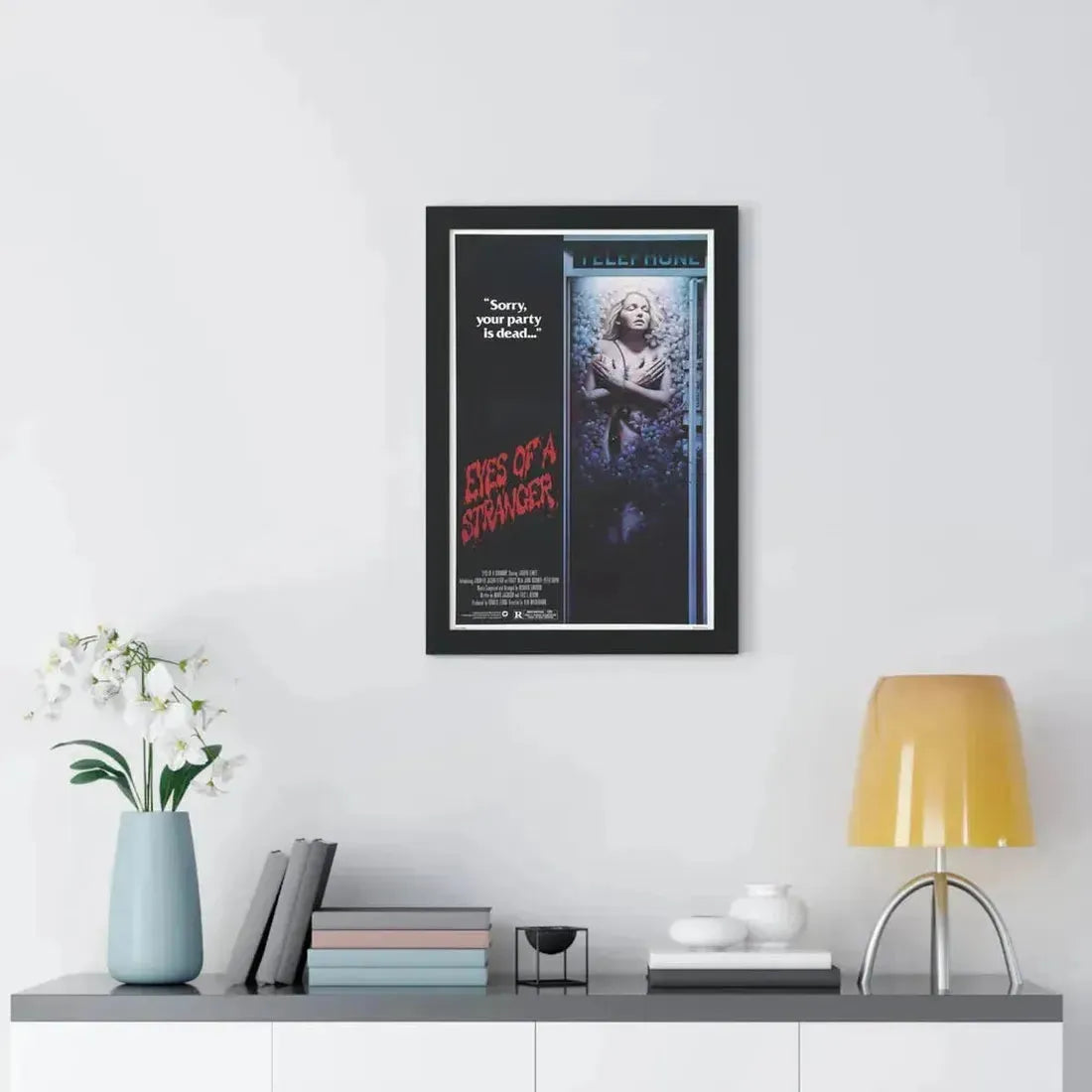 EYES OF A STRANGER 1981 - Framed Movie Poster - The Sticker Space