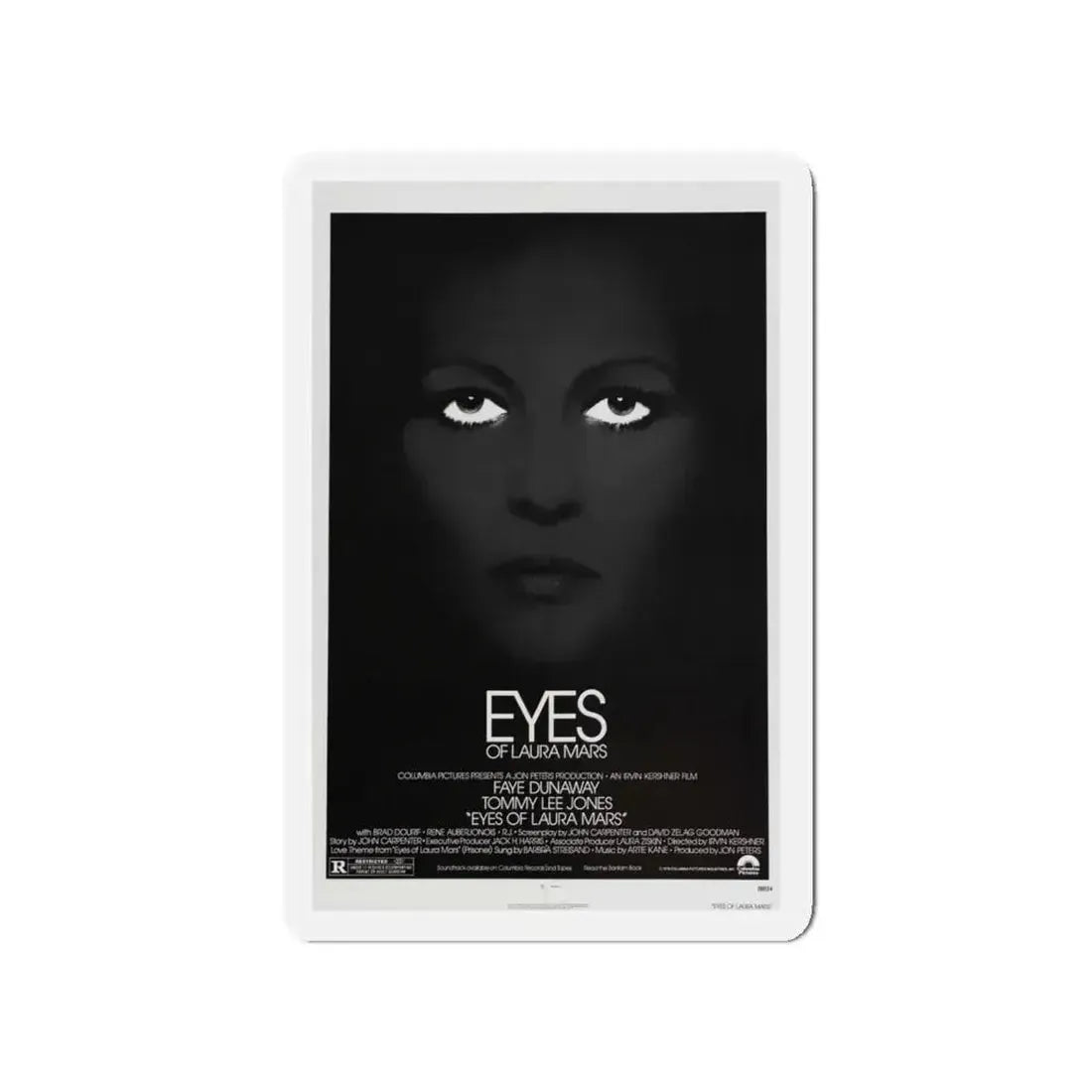 EYES OF LAURA MARS 1976 Movie Poster - Refrigerator Magnet 4 Inch - The Sticker Space