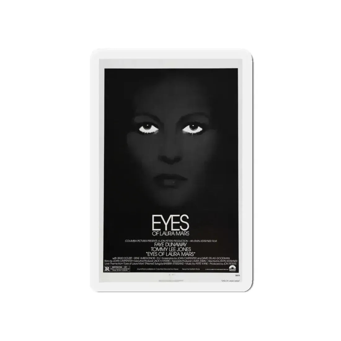 EYES OF LAURA MARS 1976 Movie Poster - Refrigerator Magnet 5 Inch - The Sticker Space