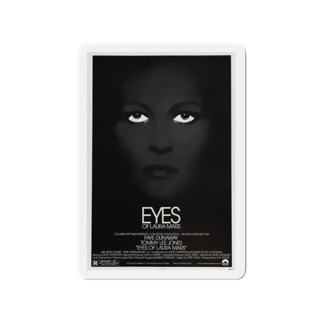 EYES OF LAURA MARS 1976 Movie Poster - Refrigerator Magnet - The Sticker Space
