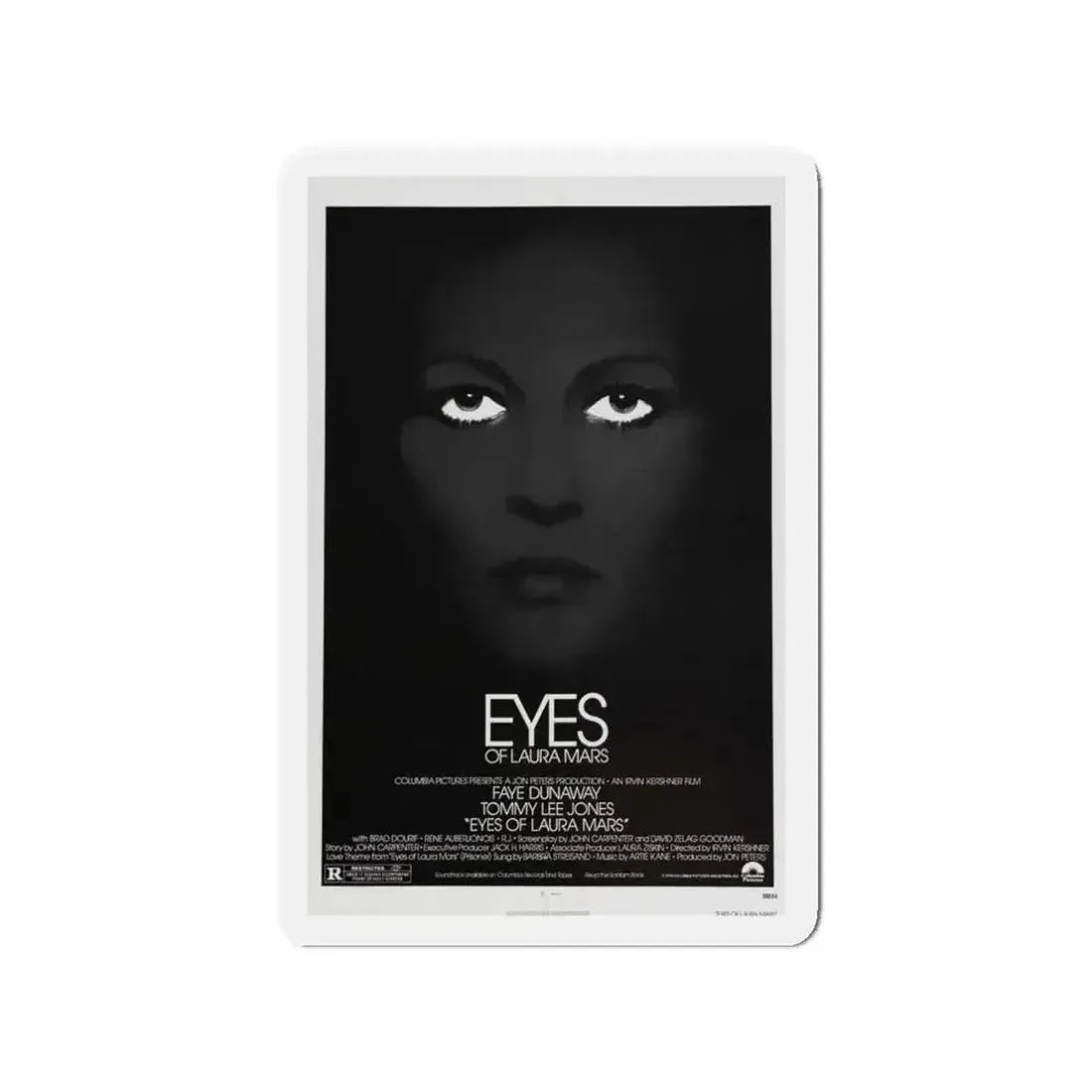 EYES OF LAURA MARS 1976 Movie Poster - Refrigerator Magnet - The Sticker Space