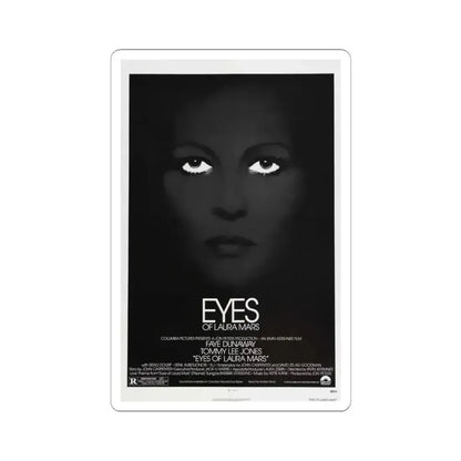 EYES OF LAURA MARS 1976 Movie Poster - STICKER Vinyl Kiss-Cut Decal 3 Inch White - The Sticker Space