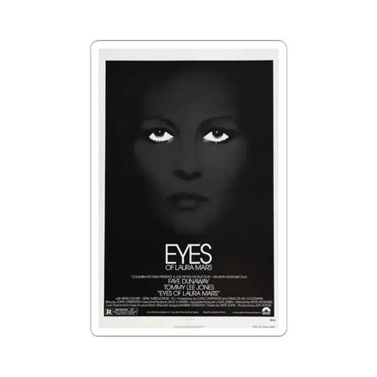 EYES OF LAURA MARS 1976 Movie Poster - STICKER Vinyl Kiss-Cut Decal 4 Inch White - The Sticker Space