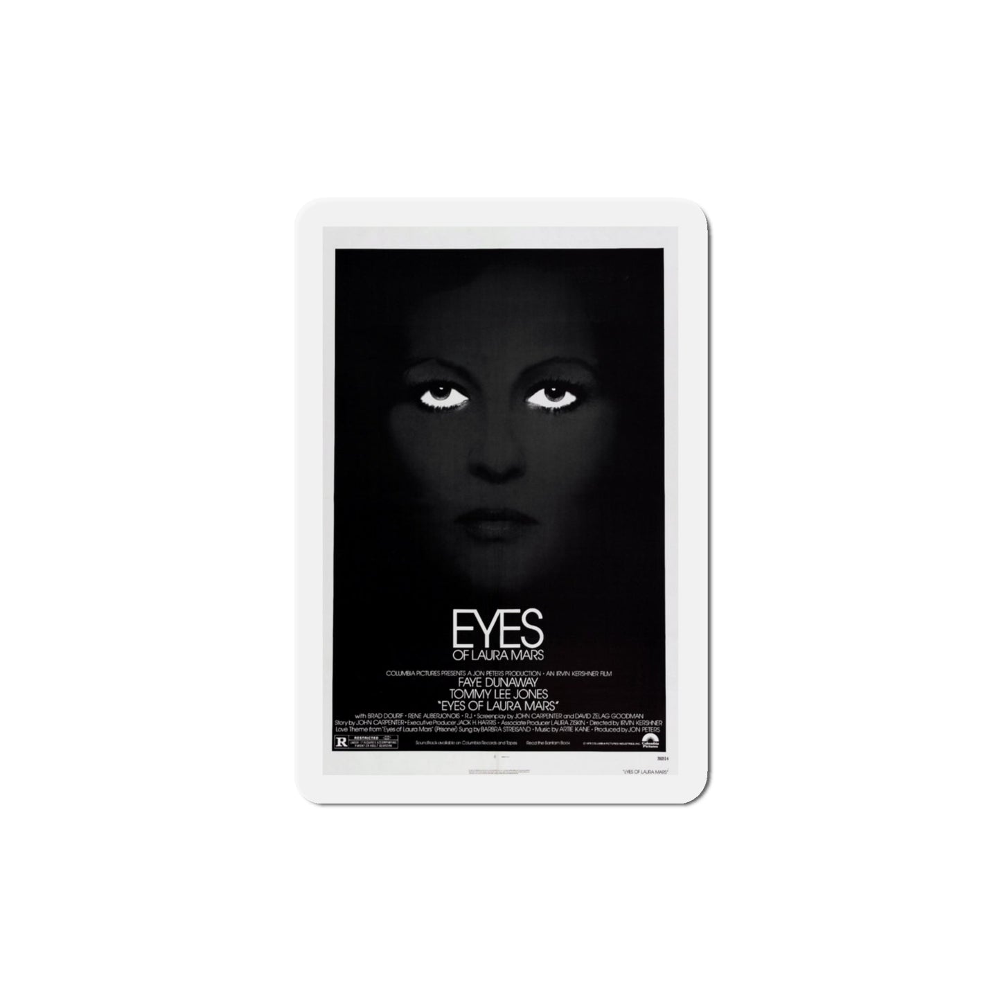 Eyes of Laura Mars 1978 Movie Poster Die-Cut Magnet-4 Inch-The Sticker Space