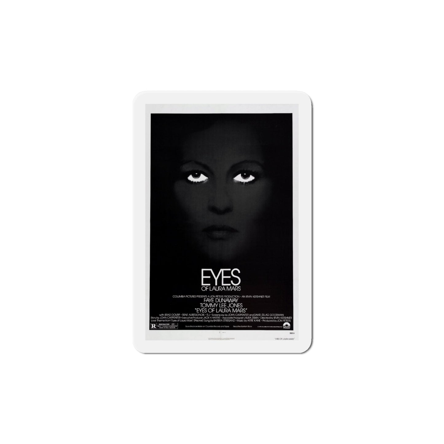 Eyes of Laura Mars 1978 Movie Poster Die-Cut Magnet-6 Inch-The Sticker Space