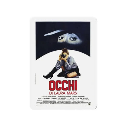 EYES OF LAURA MARS (ITALIAN) 1976 Movie Poster - Refrigerator Magnet - The Sticker Space