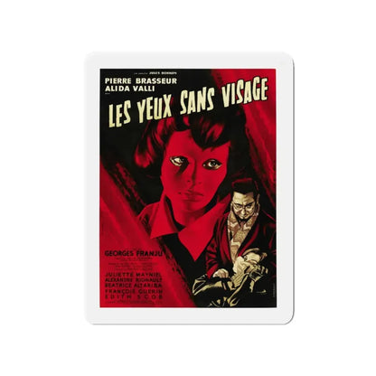 EYES WITHOUT A FACE 1960 Movie Poster - Refrigerator Magnet 4 Inch - The Sticker Space
