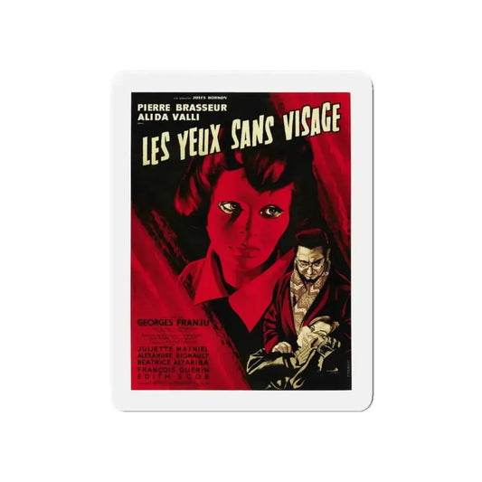 EYES WITHOUT A FACE 1960 Movie Poster - Refrigerator Magnet 6 Inch - The Sticker Space