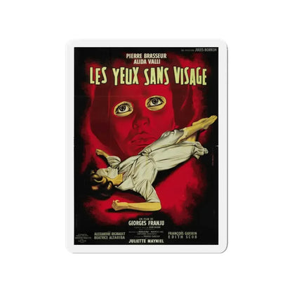EYES WITHOUT A FACE (2) 1960 Movie Poster - Refrigerator Magnet 3 Inch - The Sticker Space