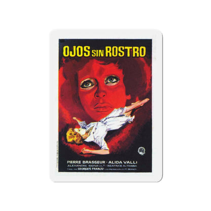 EYES WITHOUT A FACE (3) 1960 Movie Poster - Die-Cut Magnet-4" x 4"-The Sticker Space