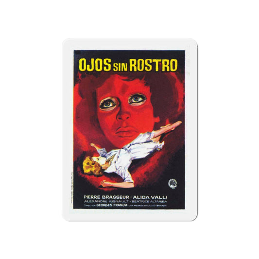 EYES WITHOUT A FACE (3) 1960 Movie Poster - Die-Cut Magnet-6 × 6"-The Sticker Space