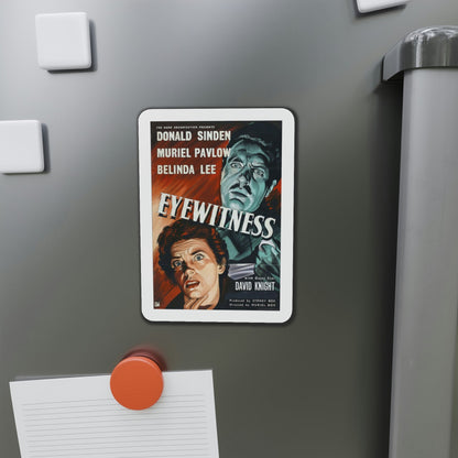 Eyewitness 1956 Movie Poster Die-Cut Magnet-The Sticker Space