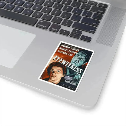Eyewitness 1956 Movie Poster - STICKER Vinyl Kiss-Cut Decal - The Sticker Space