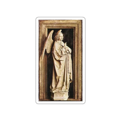 Eyk, Jan van - Annunciation (Artwork) STICKER Vinyl Die-Cut Decal White Die-Cut 5 Inch - The Sticker Space