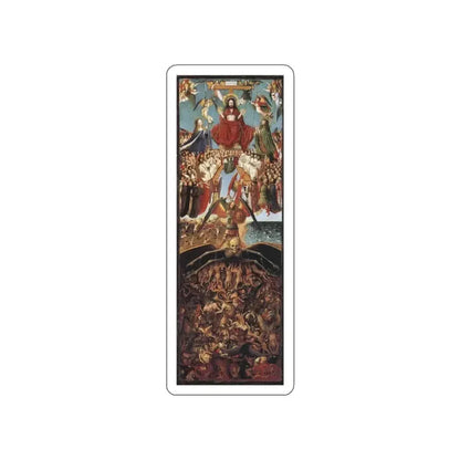Eyk, Jan van - Last Judgment (Artwork) STICKER Vinyl Die-Cut Decal - The Sticker Space