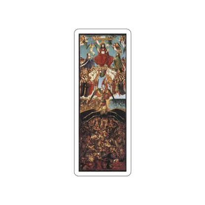 Eyk, Jan van - Last Judgment (Artwork) STICKER Vinyl Die-Cut Decal White Die-Cut 5 Inch - The Sticker Space
