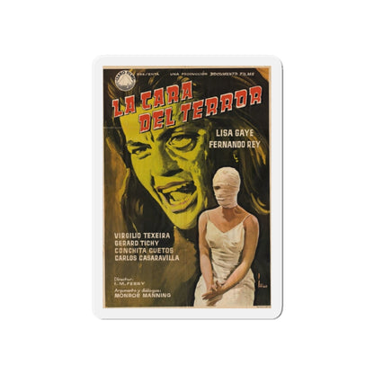 FACE OF TERROR (SPAIN) 1962 Movie Poster - Die-Cut Magnet-6 × 6"-The Sticker Space