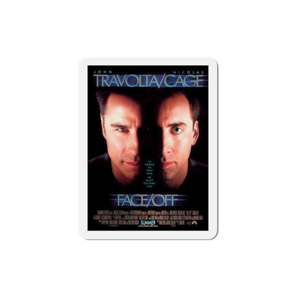 Face Off 1997 Movie Poster Die-Cut Magnet-4" x 4"-The Sticker Space