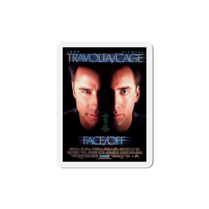 Face Off 1997 Movie Poster Die-Cut Magnet-5" x 5"-The Sticker Space