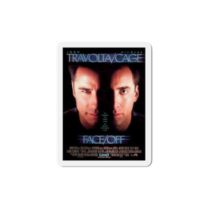 Face Off 1997 Movie Poster Die-Cut Magnet-6 Inch-The Sticker Space