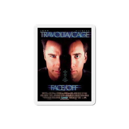 Face Off 1997 Movie Poster Refrigerator Magnet 3 Inch - The Sticker Space