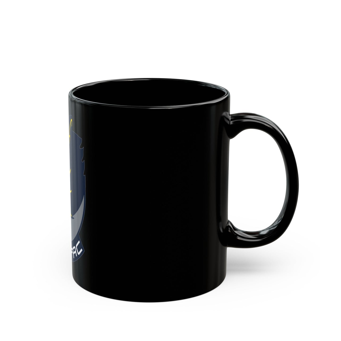 FACSFAC SD Beaver Fleet Area Control and Surveillance Facility San Diego (U.S. Navy) Black Coffee Mug-The Sticker Space