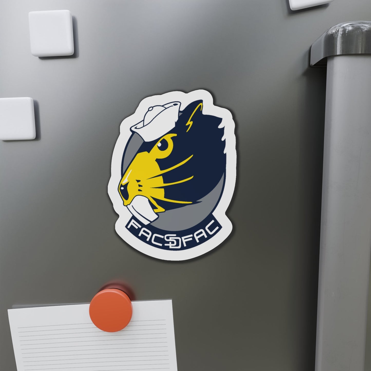 FACSFAC SD Beaver Fleet Area Control and Surveillance Facility San Diego (U.S. Navy) Die-Cut Magnet-The Sticker Space