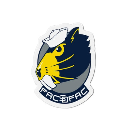 FACSFAC SD Beaver Fleet Area Control and Surveillance Facility San Diego (U.S. Navy) Refrigerator Magnet - The Sticker Space