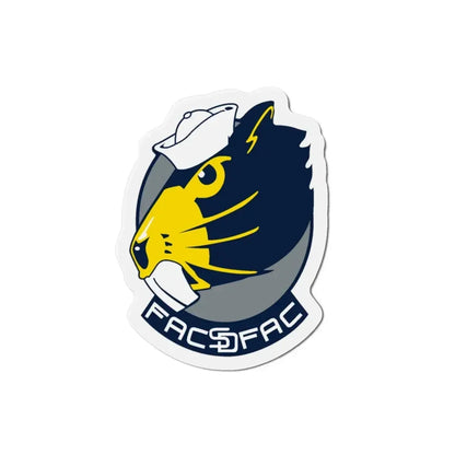 FACSFAC SD Beaver Fleet Area Control and Surveillance Facility San Diego (U.S. Navy) Refrigerator Magnet - The Sticker Space