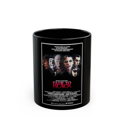 FADE TO BLACK 1980 Movie Poster - Black Coffee Mug-11oz-The Sticker Space